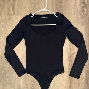 Abercrombie & Fitch Navy Long Sleeve Top